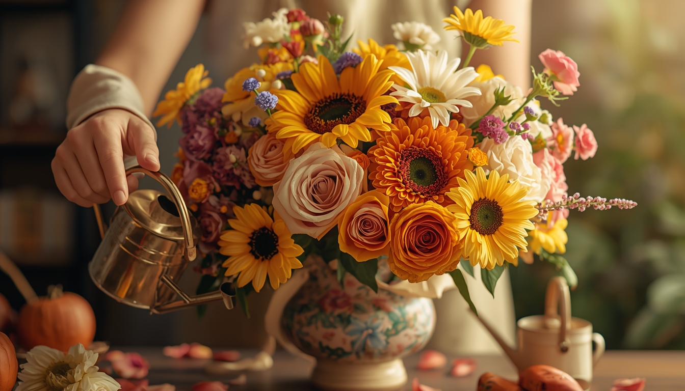 Bloemen verzorging bij Xephylaraz